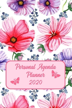 Paperback Personal Agenda Planner 2020 Book