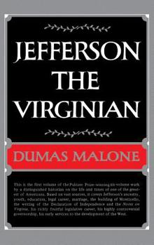 Hardcover Jefferson the Virginian - Volume I Book