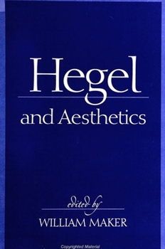 Paperback Hegel and Aesthetics Book