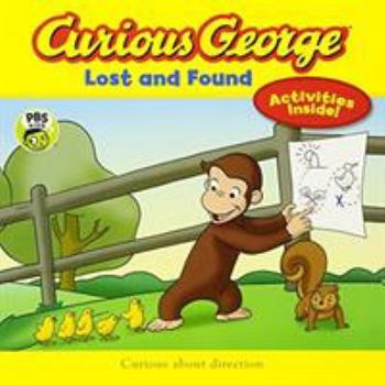 Paperback Curious George Lost and Found (Cgtv 8x8) Book
