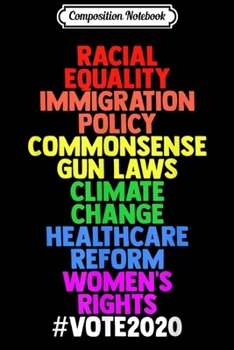 Composition Notebook: Racial Equality Immigration Gun Laws Climate Change Activist  Journal/Notebook Blank Lined Ruled 6x9 100 Pages