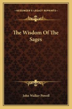 Paperback The Wisdom Of The Sages Book