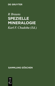 Spezielle Mineralogie (Sammlung Göschen)