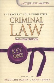 Paperback Key Cases: Criminal Law Book