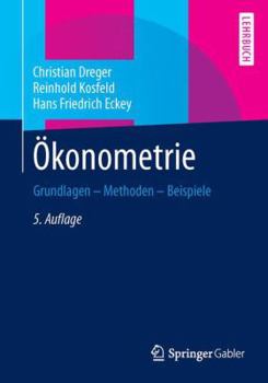 Paperback ?konometrie: Grundlagen - Methoden - Beispiele [German] Book
