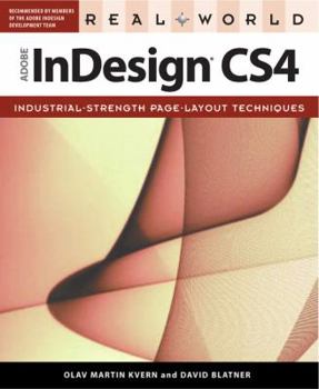 Paperback Real World Adobe InDesign CS4 Book