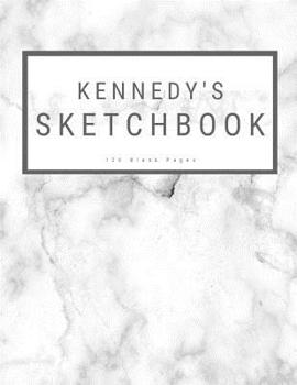 Paperback Kennedy's Sketchbook: : Personalized Marble Sketchbook with Name: 120 Pages Book