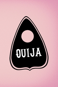 Ouija: Custom Interior Grimoire Spell Paper Notebook Journal Trendy Unique Gift Pink Ouija