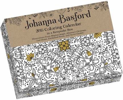 Johanna Basford 2018 Coloring Day-to-Day Calendar