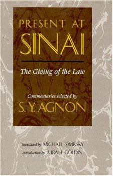 Hardcover Present at Sinai: The Giving of the Law Book