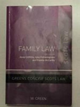 Paperback Family Law Book