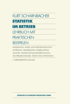 Paperback Statistik im Betrieb: Lehrbuch mit Praktischen Beispielen [German] Book