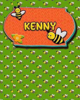Paperback Handwriting Practice 120 Page Honey Bee Book Kenny: Primary Grades Handwriting Book K-2 Book
