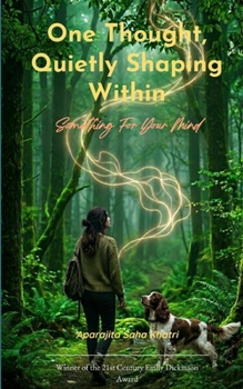 Paperback "One thought, quietly shaping within" Something for your mind Book
