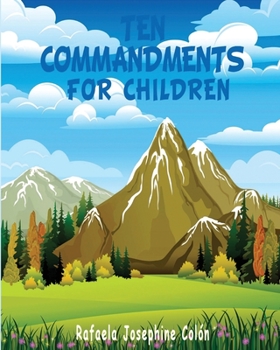 Paperback Ten Commandments for Children Book