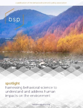 Paperback Behavioral Science & Policy: Volume 7, Issue 2 Book