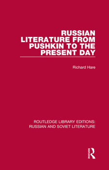 Hardcover Russian Literature from Pushkin to the Present Day Book