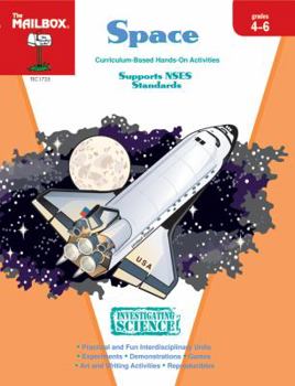 Paperback Space: Grades 4-6 (Investigating science series) Book