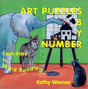 Paperback Art Puzzles by Number: From Easy to Mind Bending Book