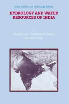 Hardcover Hydrology and Water Resources of India Book