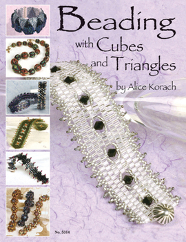 Paperback Beading with Cubes and Triangles Book