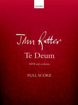 Paperback Te Deum: Full score Book