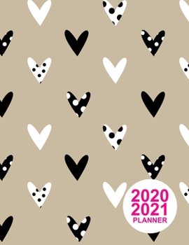 Paperback 2020 2021 Planner: Simple Daily, Weekly and Monthly Planner 2 Years - Agenda Schedule Organizer Logbook and Personal Journal Diary - 24 M Book