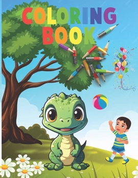 Paperback Dinosaur: Dot Markers Activity Book For Kids Book