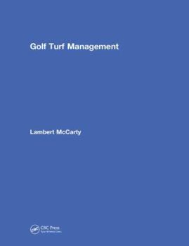 Hardcover Golf Turf Management Book
