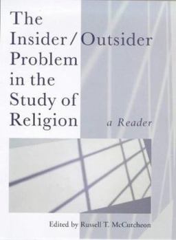 Paperback Insider/Outsider Problem in the Study of Religion Book