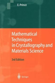 Paperback Mathematical Techniques in Crystallography and Materials Science Book