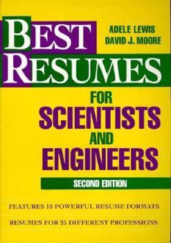 Paperback Best Resumes for Scientists and Engineers Book