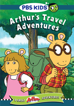 DVD Arthur's Travel Adventures Book