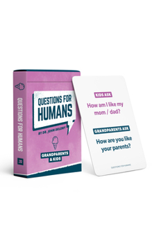 Cards Questions for Humans: Grandparents & Kids Book