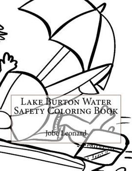 Paperback Lake Burton Water Safety Coloring Book