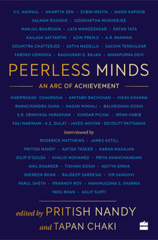 Hardcover Peerless Minds: An Arc of Achievement Book