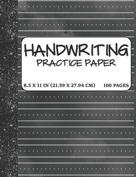 Paperback Handwriting Practice Paper: Dotted Mid-lines Uppercase and Lowercase Writing Sheets Notebook For Kids (Kindergarten To 3rd Grade Students) Book