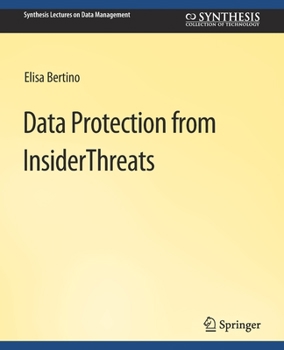 Paperback Data Protection from Insider Threats Book