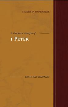 Paperback A Discourse Analysis of 1 Peter Book