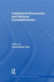Paperback Institutional Economics and National Competitiveness Book