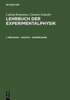 Hardcover Mechanik - Akustik - Wärmelehre [German] Book