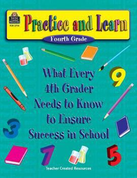 Paperback Practice and Learn: 4th Grade Book