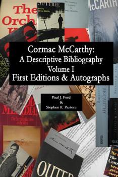 Paperback Cormac McCarthy: A Descriptive Bibiography: (economy edition) Book