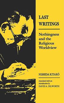 Paperback Nishida: Last Writing Paper Book