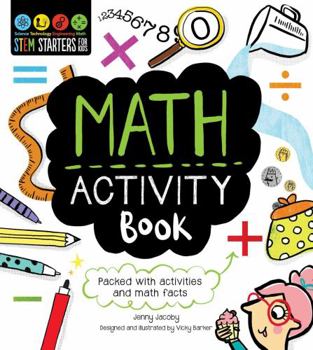 Paperback STEM Starters for Kids Math Activity Book: Packed with Activities and Math Facts Book