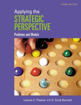 Paperback Applying the Strategic Perspective: Problems and Models Workbook Book