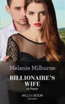 Paperback Billionaire's Wife On Paper (Conveniently Wed!, Book 25) Book