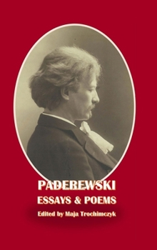 Hardcover Paderewski Essays & Poems Book