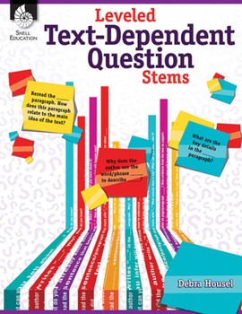 Paperback Leveled Text-Dependent Question Stems Book