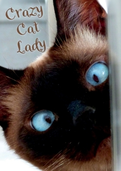 Paperback Crazy Cat Lady Notebook Book